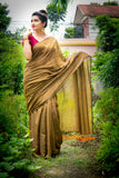 Mul Modal Golden Saree - Gold Dust