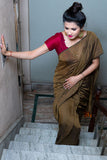 Mul Modal Golden Saree - Gold Dust